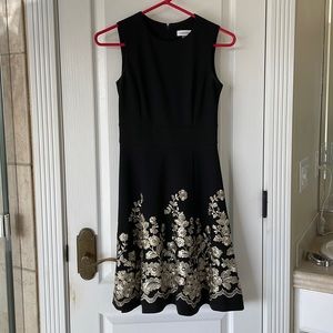 Women’s Calvin Klein fit and flare dress